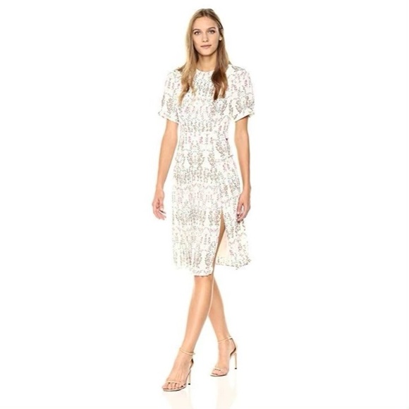 Dear Drew Drew Barrymore Elizabeth Street Short Sleeve Pleated Dress Sz. 6 BNWT - Picture 3 of 15